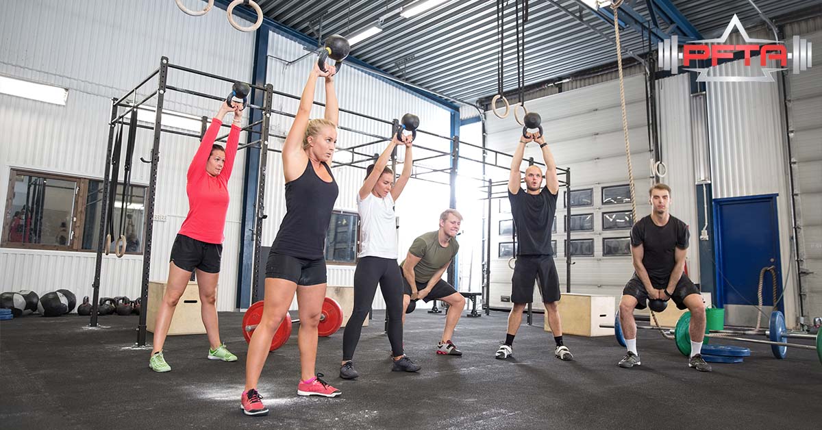 kettlebell training at pfta schools