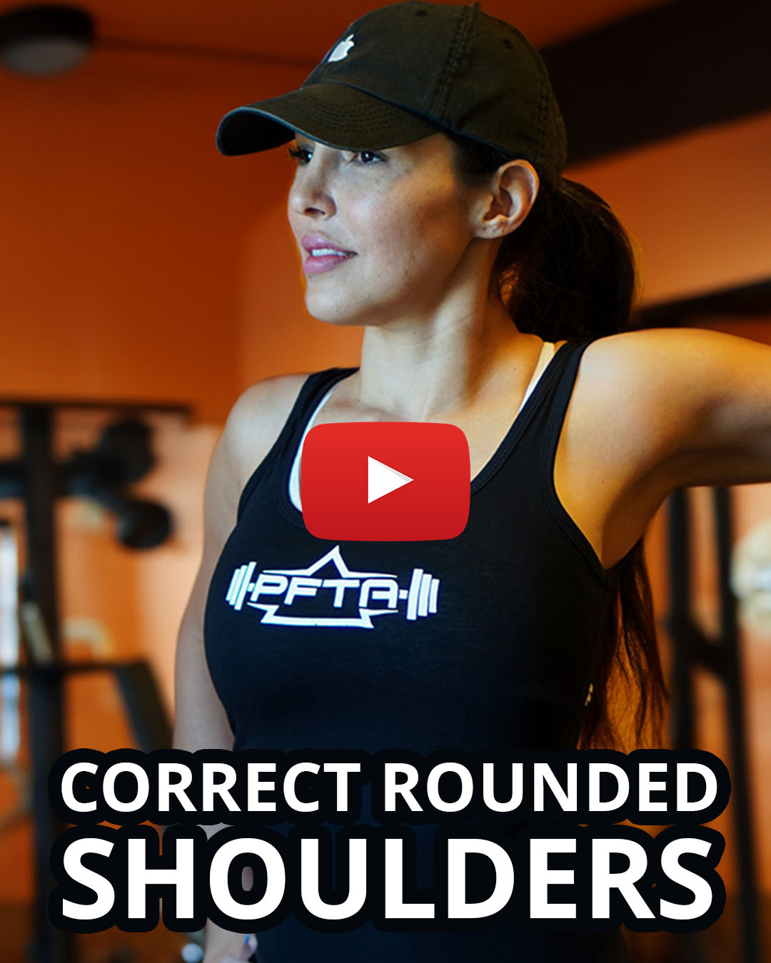 correct rounded shoulders at pfta schools