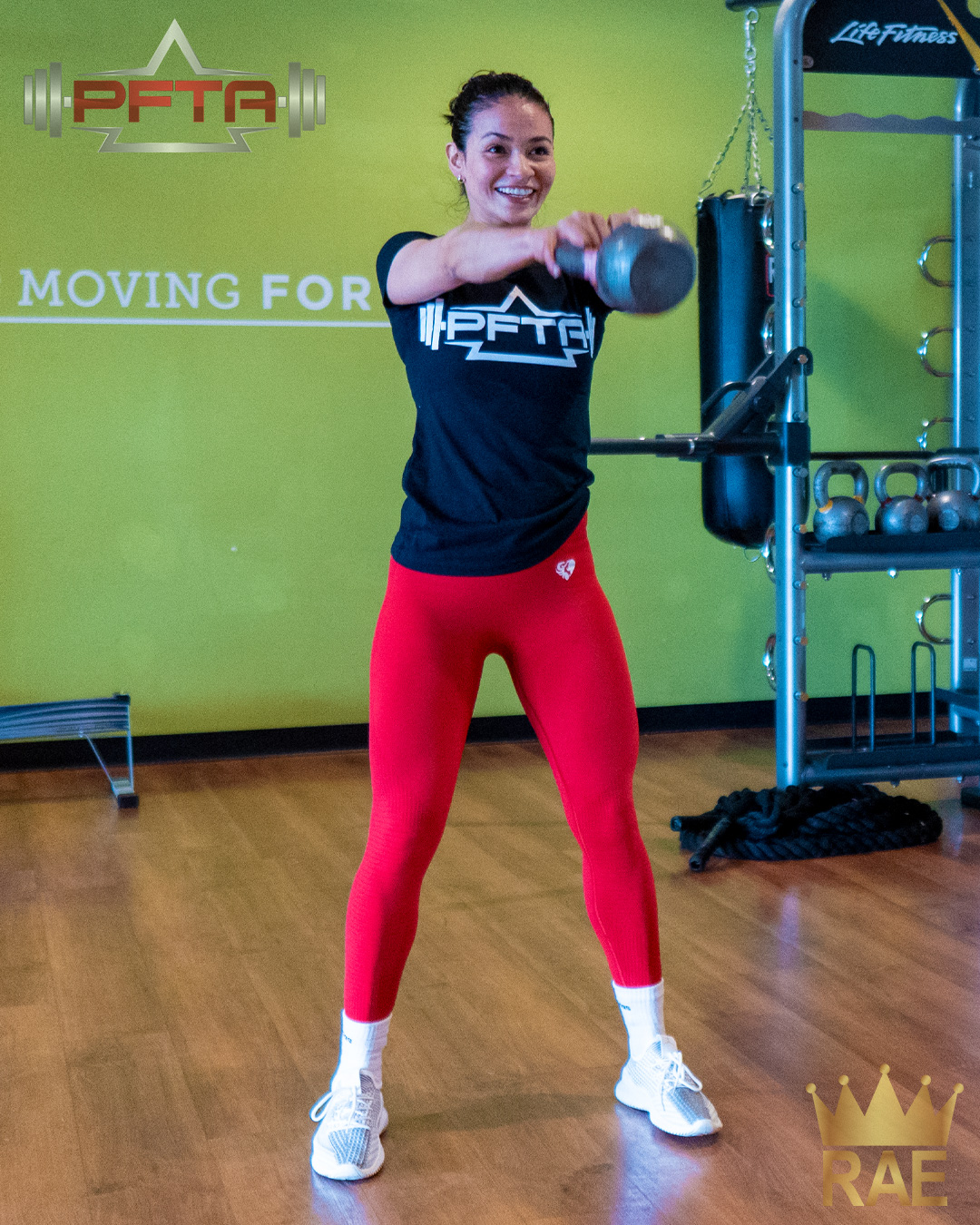 kettlebell swing at pfta schools